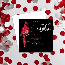 Kardinal-Geburtstagsparty Einladung