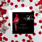 Kardinal-Geburtstagsparty Einladung