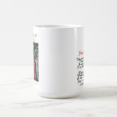 Kardinal Gedicht Erinnerungsandenken Kaffeetasse (Mittel)