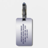 Kardinal Gepäckanhänger (Rückseite vertikal)