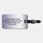 Kardinal Gepäckanhänger (Rückseite horizontal)