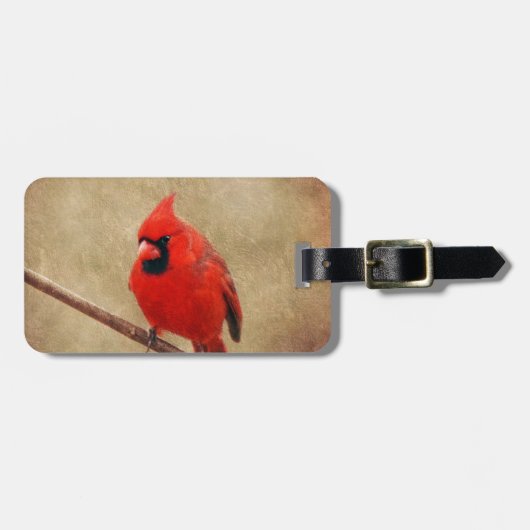Kardinal Gepäckanhänger (Vorderseite horizontal)