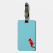 Kardinal Gepäckanhänger (Rückseite vertikal)