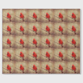 Kardinal Geschenkpapier (Flach)