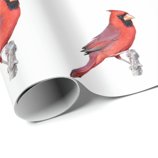 Kardinal Geschenkpapier (Rolleneckpunkt)