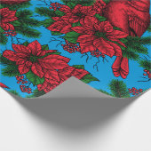 Kardinal Geschenkpapier (Ecke)