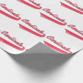 Kardinal Geschenkpapier (Ecke)