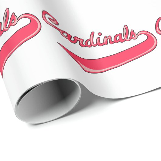 Kardinal Geschenkpapier (Rolleneckpunkt)