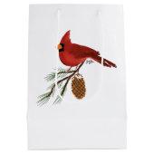 Kardinal-Geschenktasche Mittlere Geschenktüte (Rückseite)