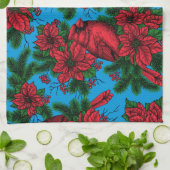 Kardinal Geschirrtuch (Gefaltet)