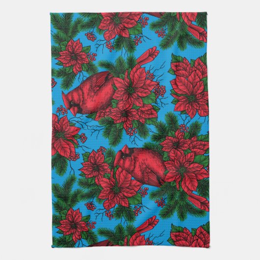 Kardinal Geschirrtuch (Vertikal)