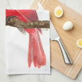 Kardinal Geschirrtuch (Viertel Falte)