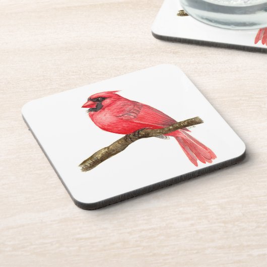 Kardinal Getränkeuntersetzer (Linke Seite)