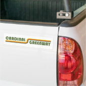 Kardinal Greenway Indiana Autoaufkleber (Auf Lkw)