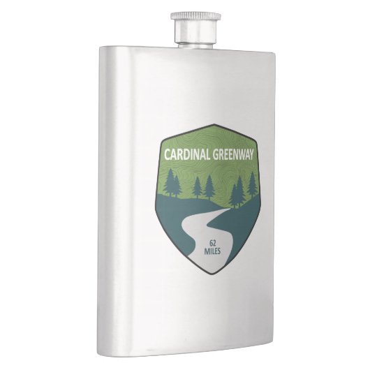 Kardinal Greenway Indiana Flachmann (Rechts)