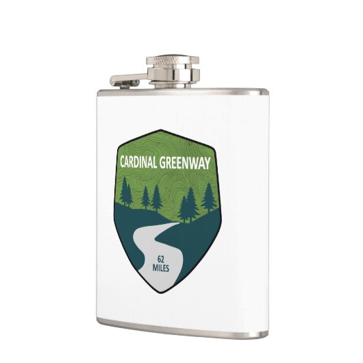 Kardinal Greenway Indiana Flachmann (Links)