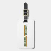 Kardinal Greenway Indiana Gepäckanhänger (Vorderseite vertikal)