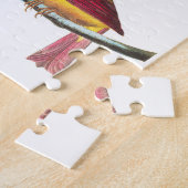 Kardinal Grosbeak von John James Audubon Puzzle (Seite)