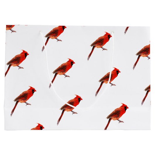 Kardinal Große Geschenktüte (Rückseite)