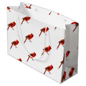 Kardinal Große Geschenktüte (Rückseite Schrägansicht)