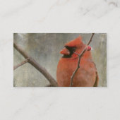 Kardinal Grunge Visitenkarte (Rückseite)