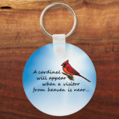 Kardinal, Himmelsbesucher Schlüsselanhänger (Vorderseite)