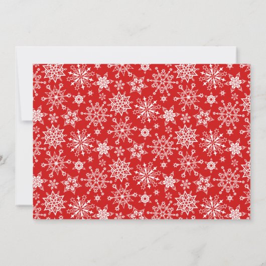 Kardinal Holly Berry Weihnachtsfeiertag LUNCHEON Einladung (Rückseite)