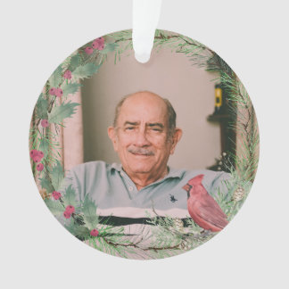 Kardinal Ich bin immer bei dir Foto Dad Verlust Ornament