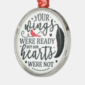 Kardinal/Ihre Wesen waren fertig Ornament Aus Metall (Links)