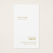 Kardinal Illustration Minimalistisch rosa (Rückseite)