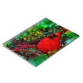 Kardinal im Baum Notizblock (Linke Seite)