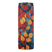 Kardinal im Herbst Thermosbecher (Rückseite)