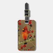 Kardinal im Norden, IL Gepäckanhänger (Vorderseite vertikal)