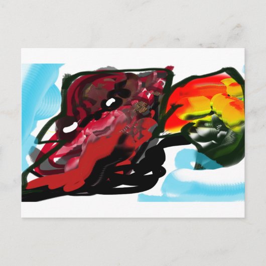 Kardinal im Norden Postkarte (Vorderseite)