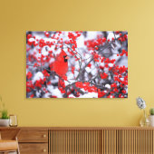 Kardinal im Norden, Winter, IL Leinwanddruck (Insitu (Wohnzimmer))