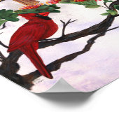 Kardinal im Paradies Poster (Ecke)