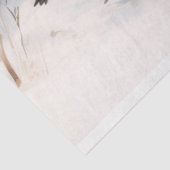 Kardinal im Schnee 1 Dekoupage Paper Seidenpapier (Ausschnitt)