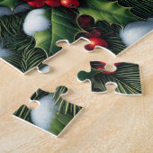 Kardinal Im Schnee Puzzle (Seite)