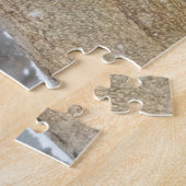 Kardinal im Schnee Puzzle (Seite)