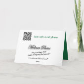 Kardinal in der Kiefernholz anpassen Karte (Rückseite)