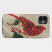 Kardinal in der Stechpalme Bush Case-Mate iPhone Hülle (Rückseite (Horizontal))