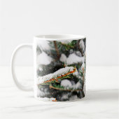 Kardinal in einem Kiefernbaum Kaffeetasse (Links)