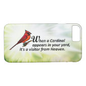 Kardinal in Ihrem Yard Case-Mate iPhone Hülle (Rückseite (Horizontal))