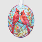 Kardinal / In Memoriam Akrylorische Ornamente (Vorderseite)