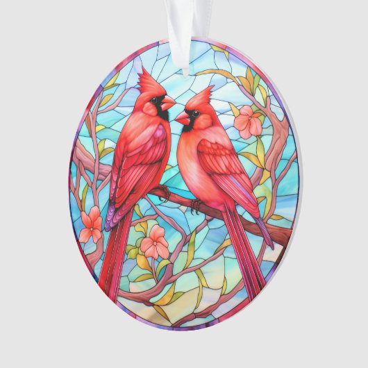 Kardinal / In Memoriam Akrylorische Ornamente (Vorderseite)