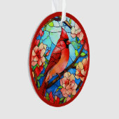 Kardinal / In Memoriam Akrylorische Ornamente (Vorderseite)