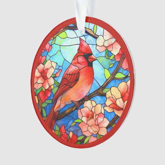 Kardinal / In Memoriam Akrylorische Ornamente (Vorderseite)