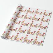 Kardinal Joy Geschenkpapier (Ungerollt)
