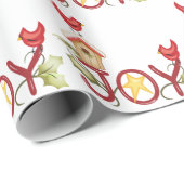 Kardinal Joy Geschenkpapier (Rolleneckpunkt)