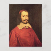 Kardinal Jules Mazarin Postkarte (Vorderseite)
